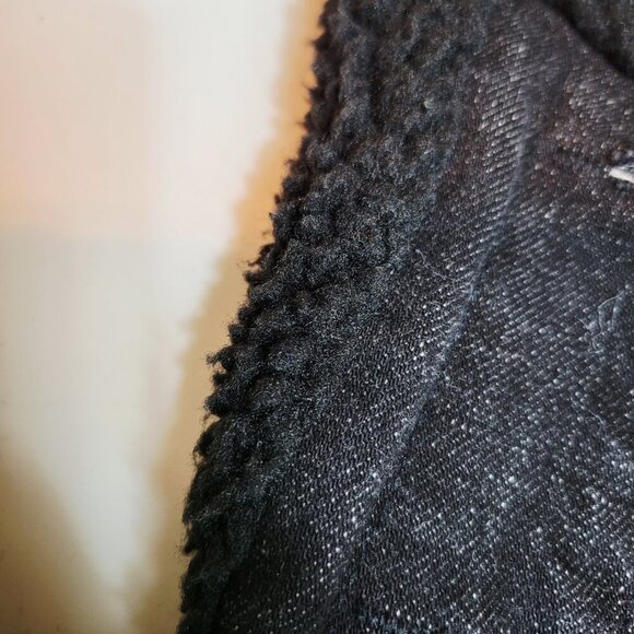 Vintage 90's sherpa fur lined denim jacket - Picture 6 of 8